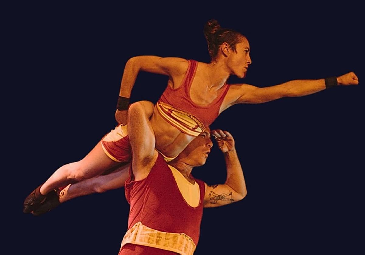 El Dúo Niu en su espectáculo 'Pandora'.