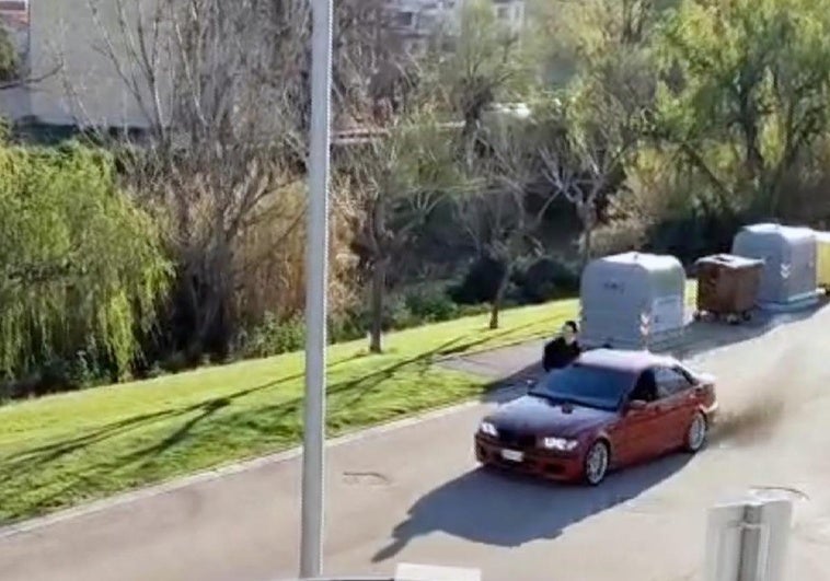 Menor de edad, con un coche robado y haciendo trompos en Alfaro
