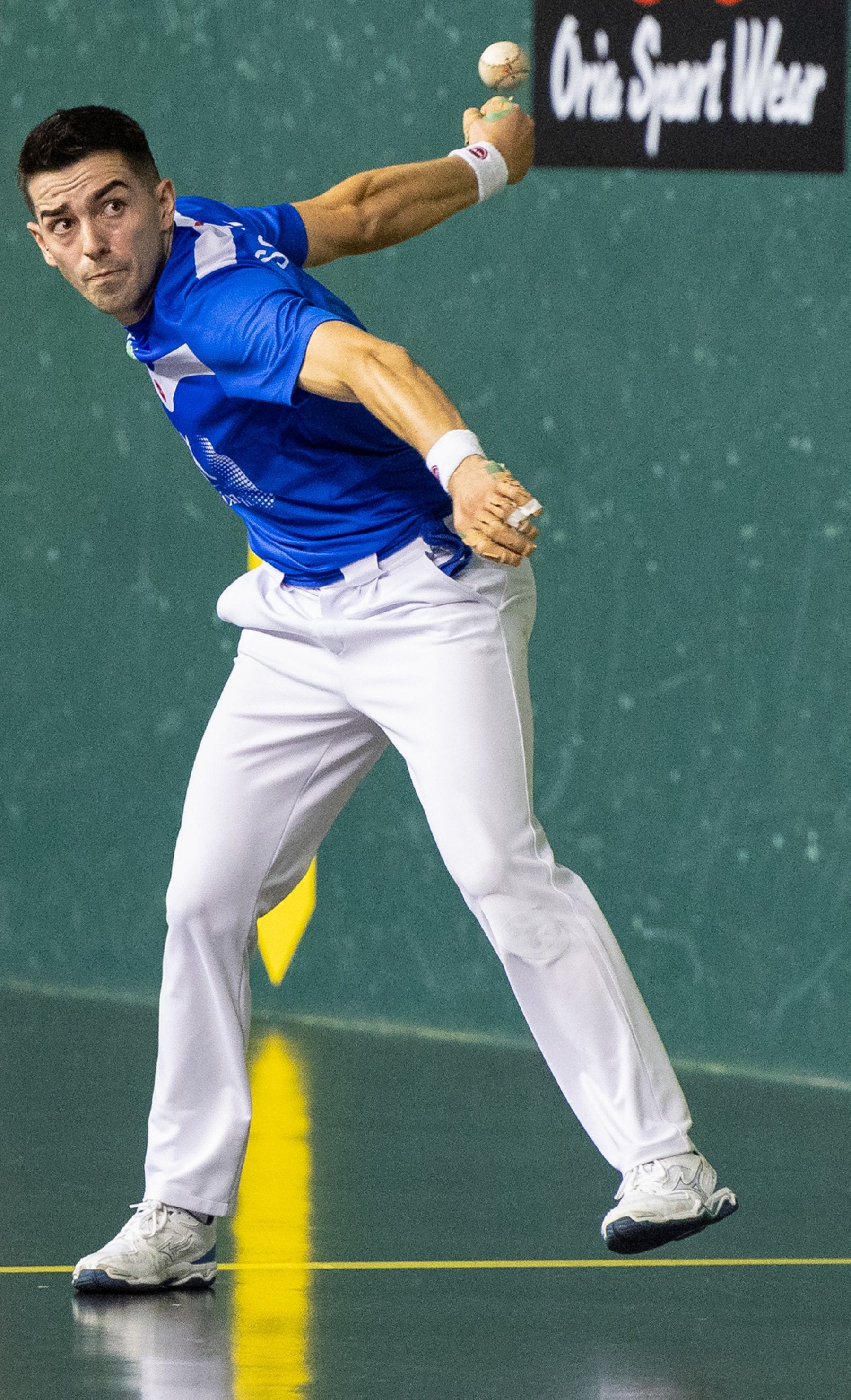 Rubén Salaverri, durante un partido.