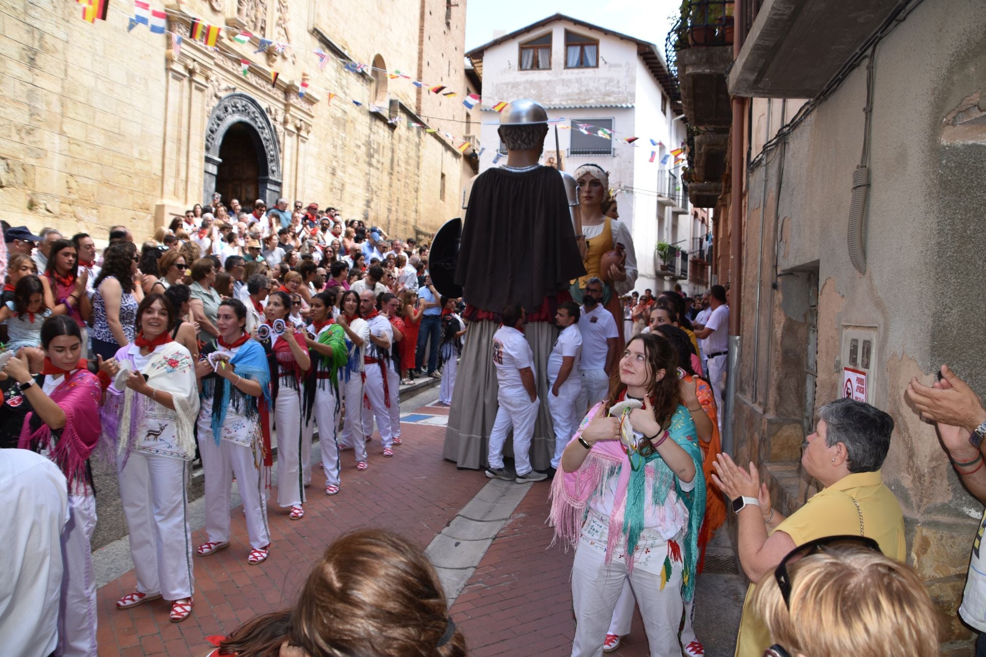 La bajada de Santa Ana y el baile de la gaita, en Cervera