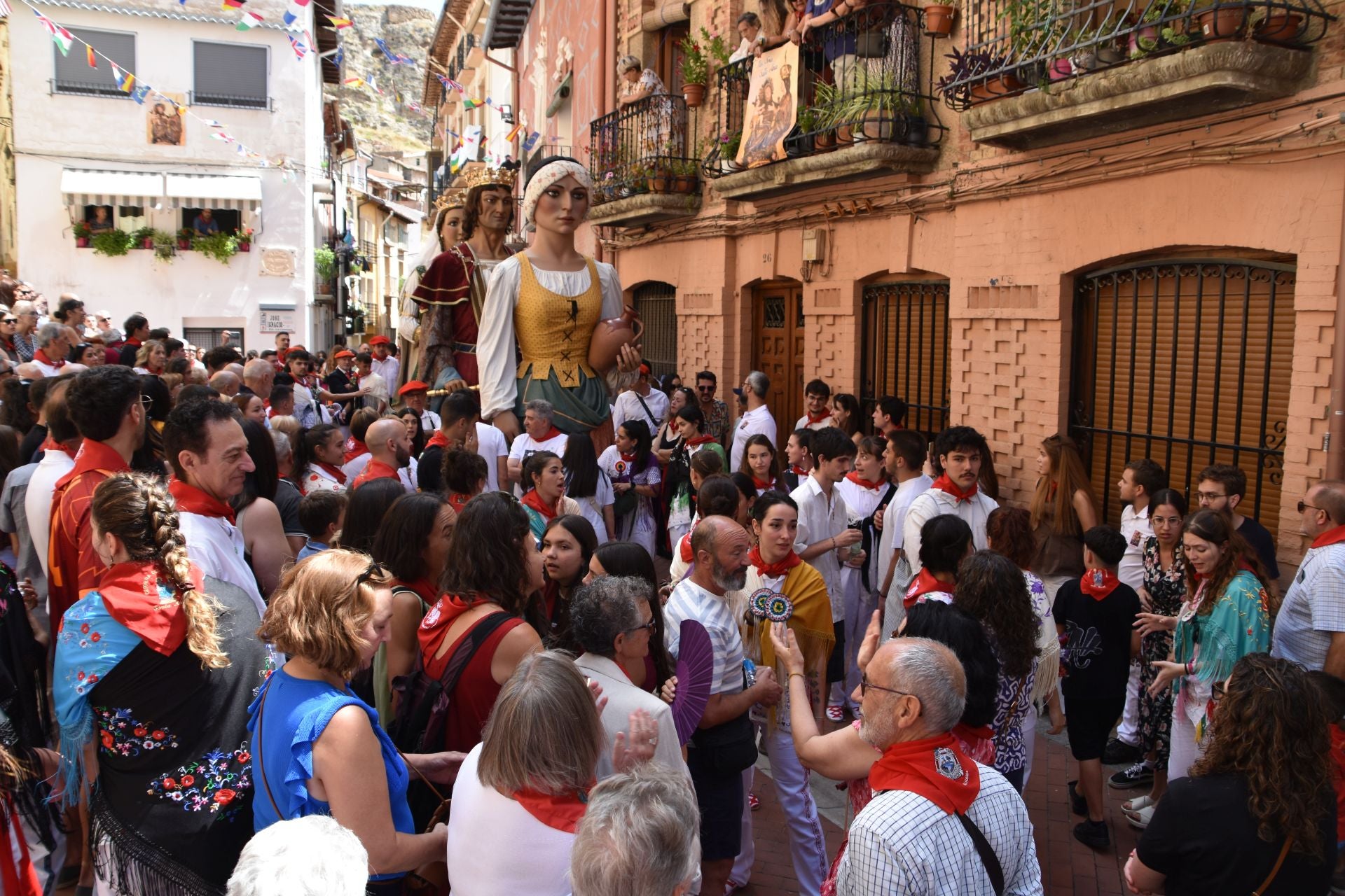 La bajada de Santa Ana y el baile de la gaita, en Cervera