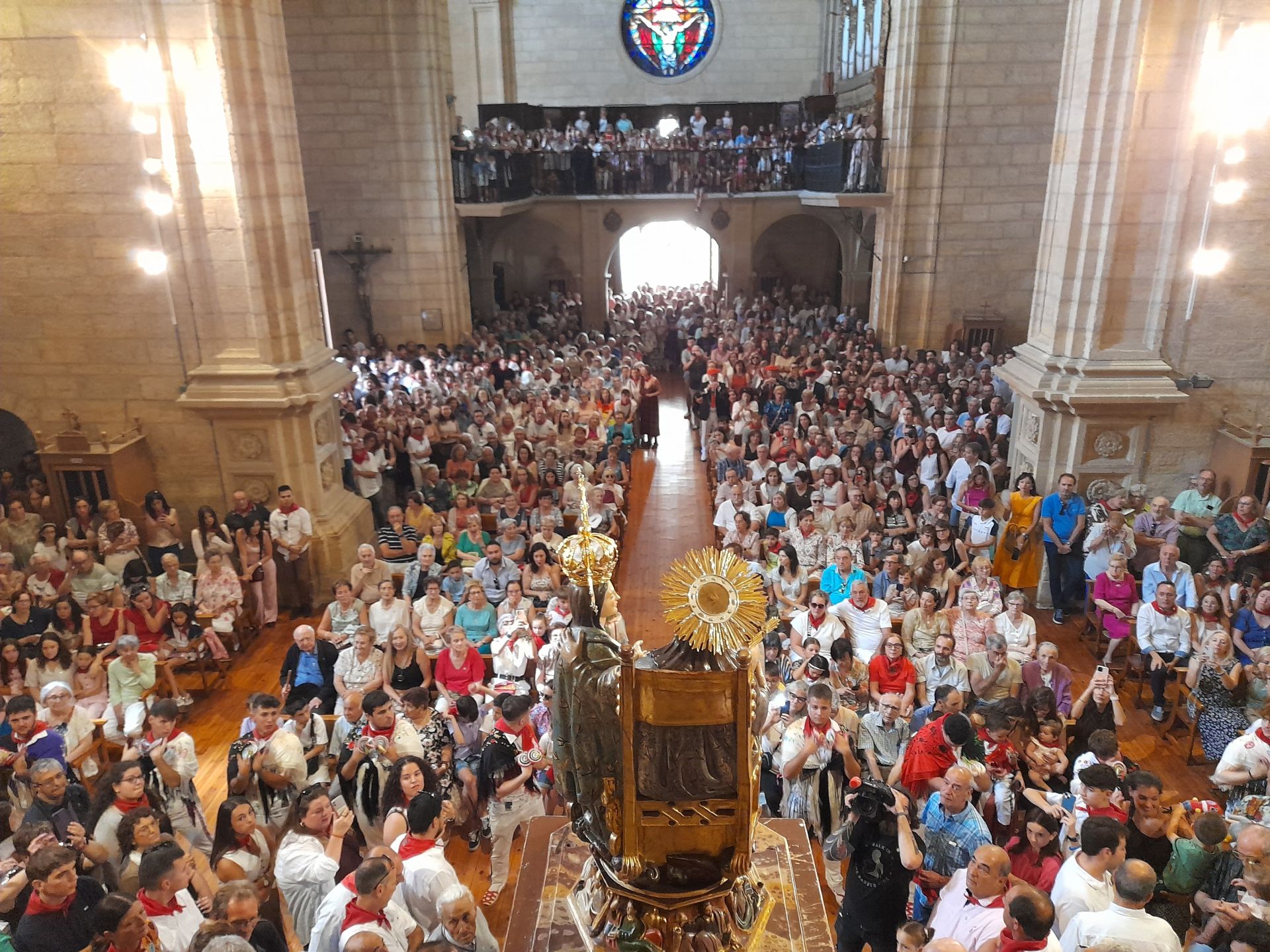 La bajada de Santa Ana y el baile de la gaita, en Cervera