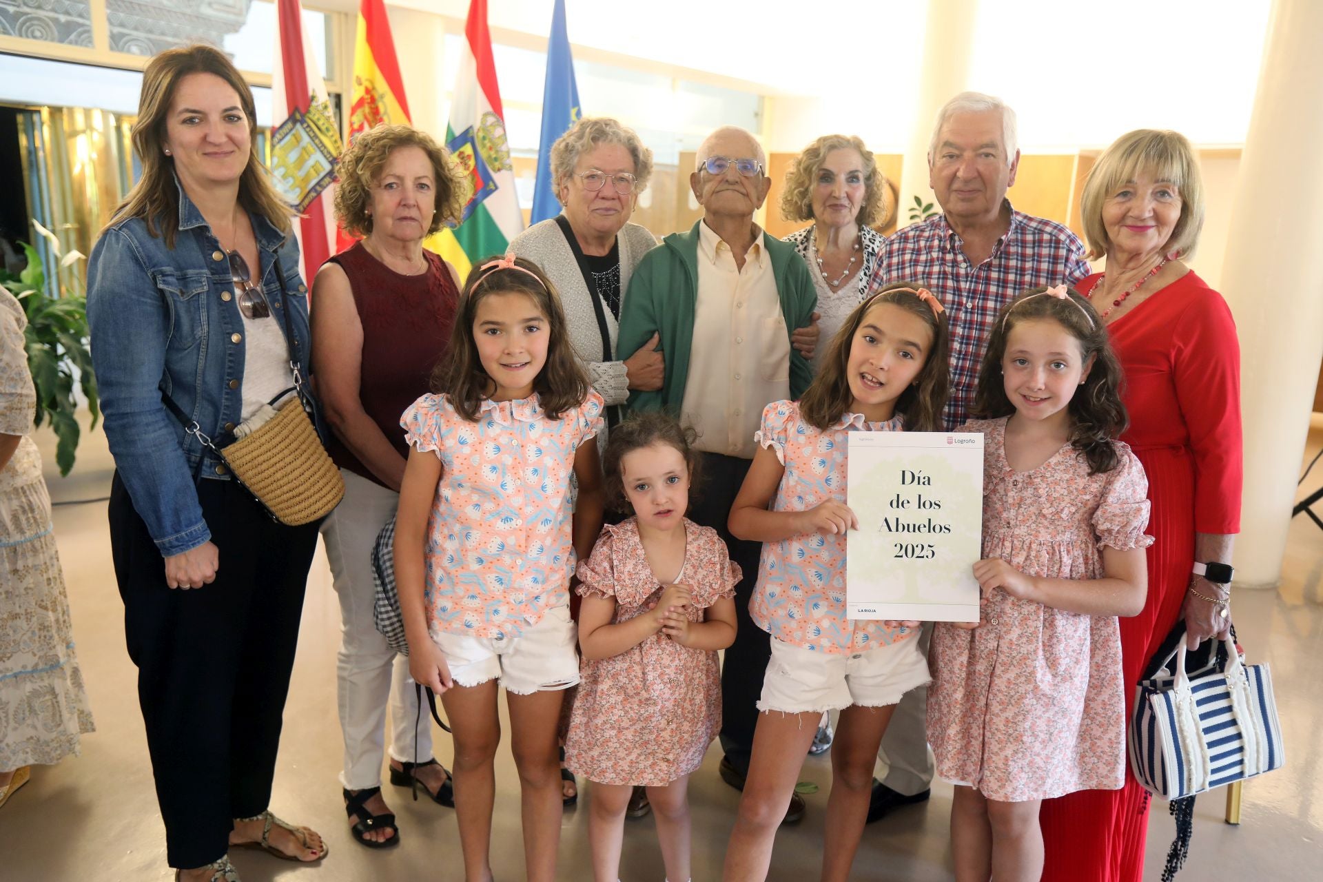 Las imágenes del homenaje a los abuelos de Logroño