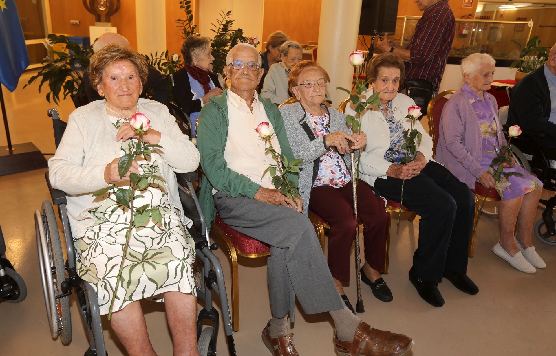 Las imágenes del homenaje a los abuelos de Logroño
