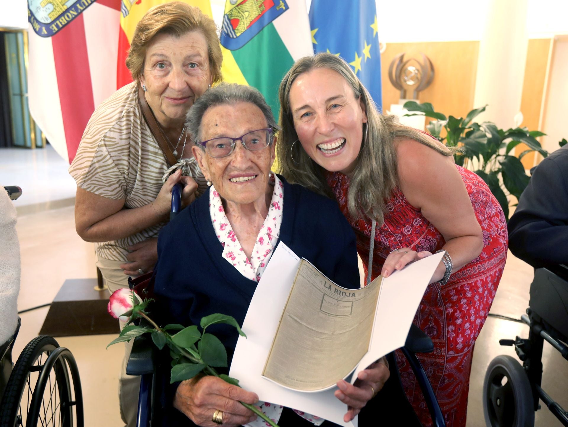 Las imágenes del homenaje a los abuelos de Logroño
