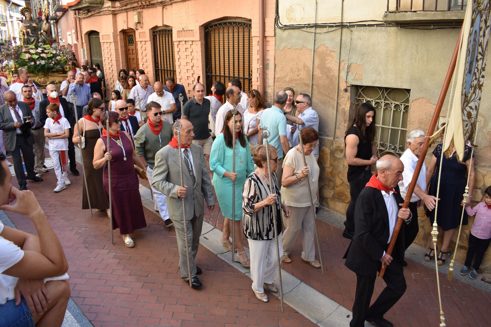 Procesión, misa, gigantes y bailes de la Gaita