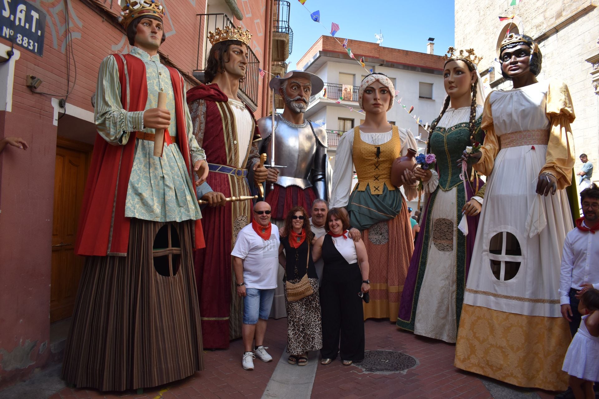 Procesión, misa, gigantes y bailes de la Gaita