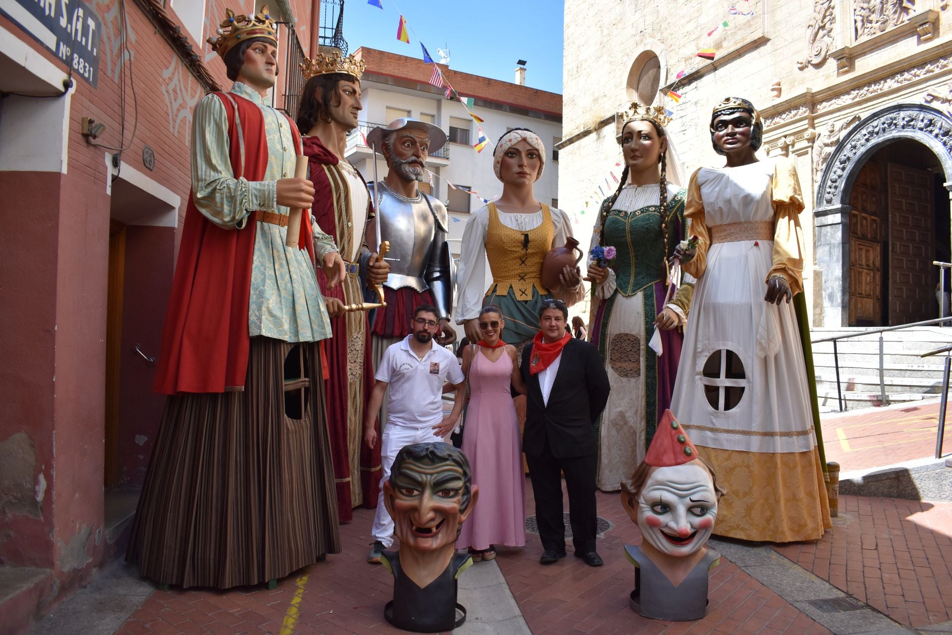 Procesión, misa, gigantes y bailes de la Gaita
