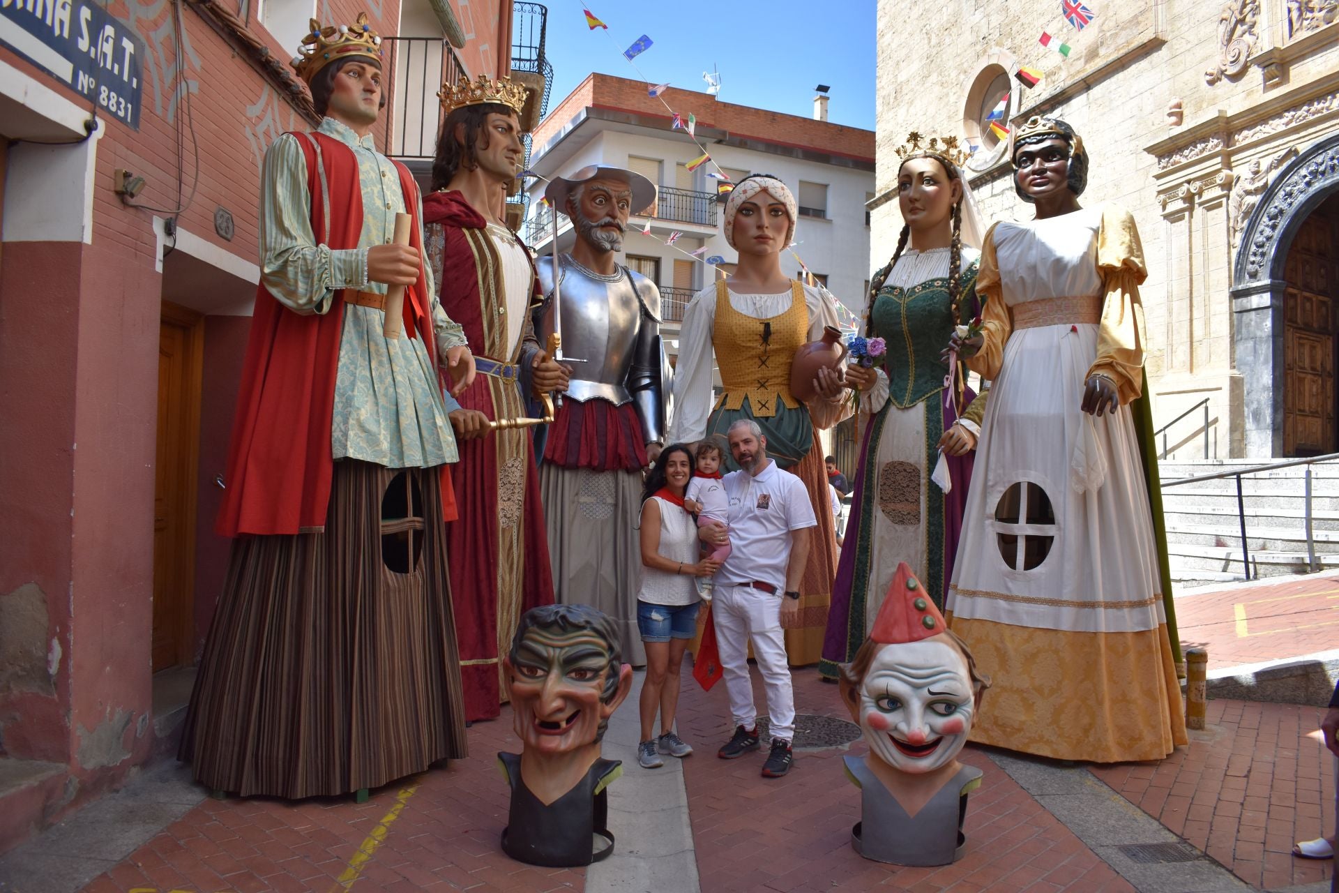 Procesión, misa, gigantes y bailes de la Gaita