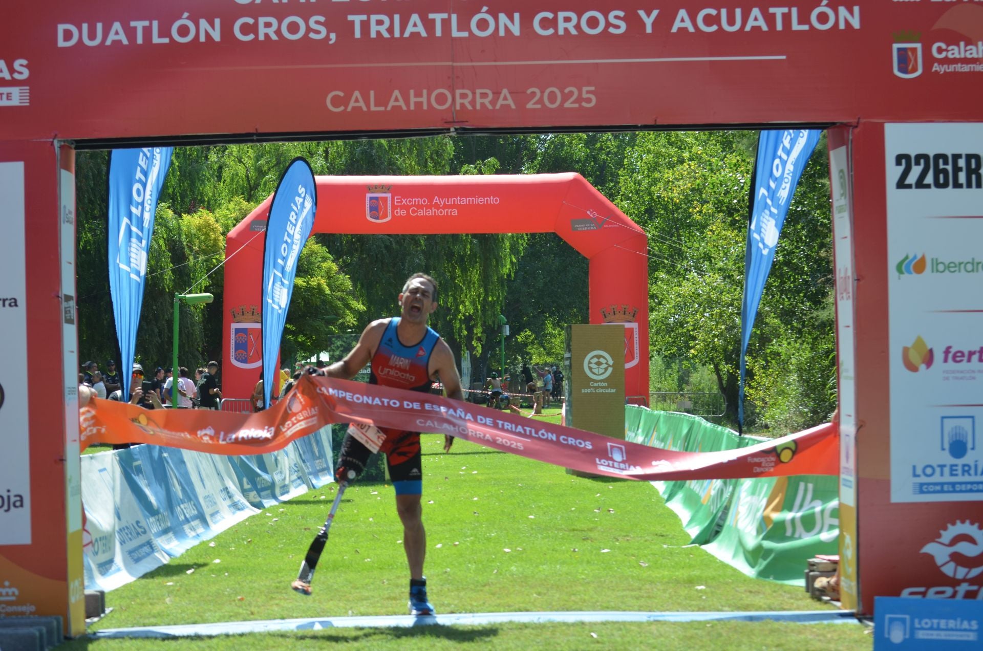 El Campeonato de España de Triatlón, Acuatlón y Duatlón, en imágenes