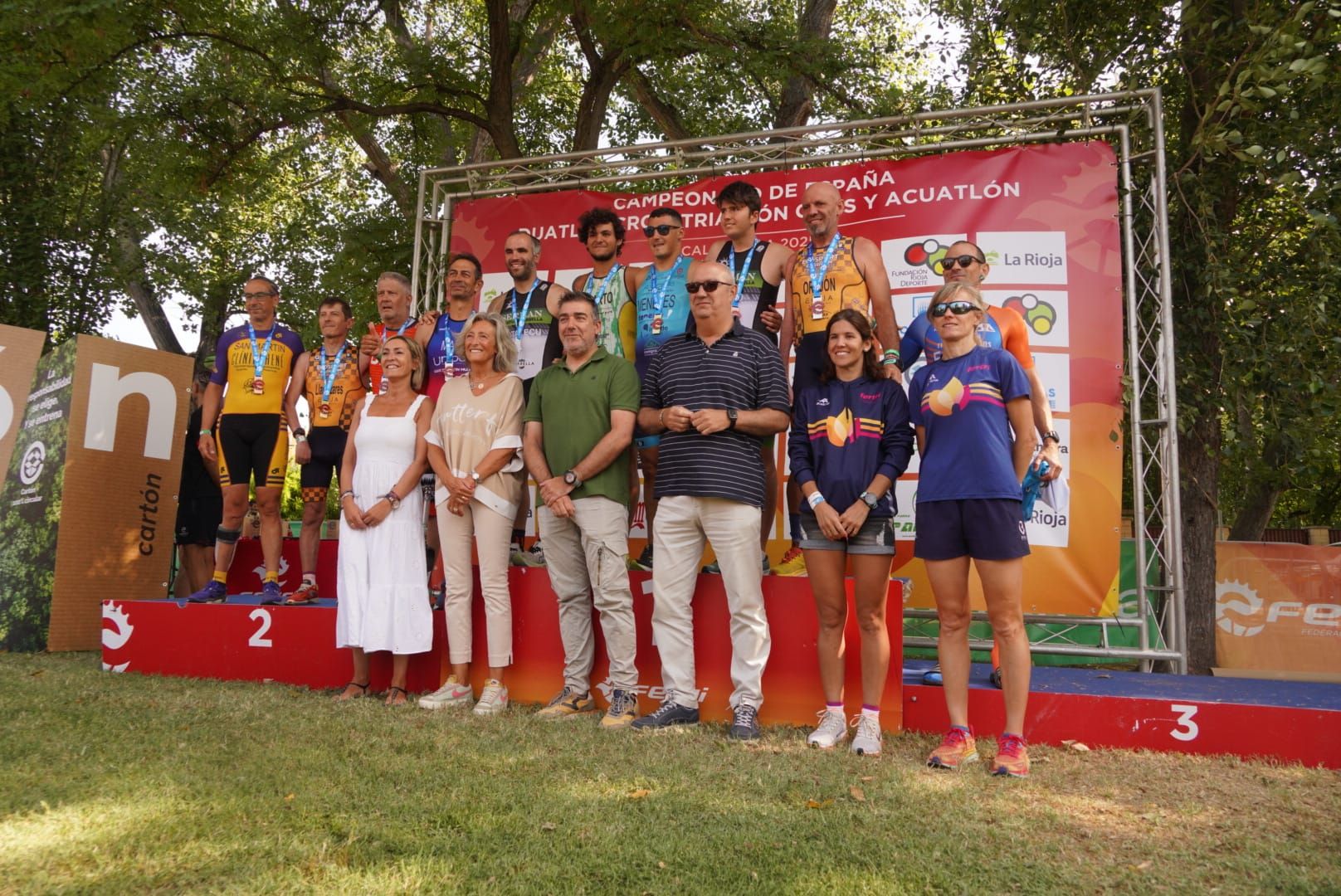 Las imágenes del duatlón de Calahorra