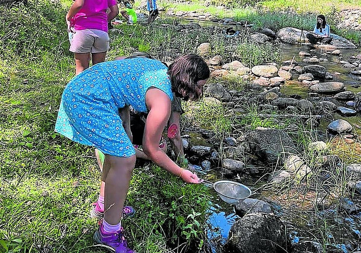 Una actividad anterior de 'Mójate por Cebollera'.