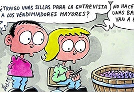 Los Vendimiadores de San Mateo, según Tris