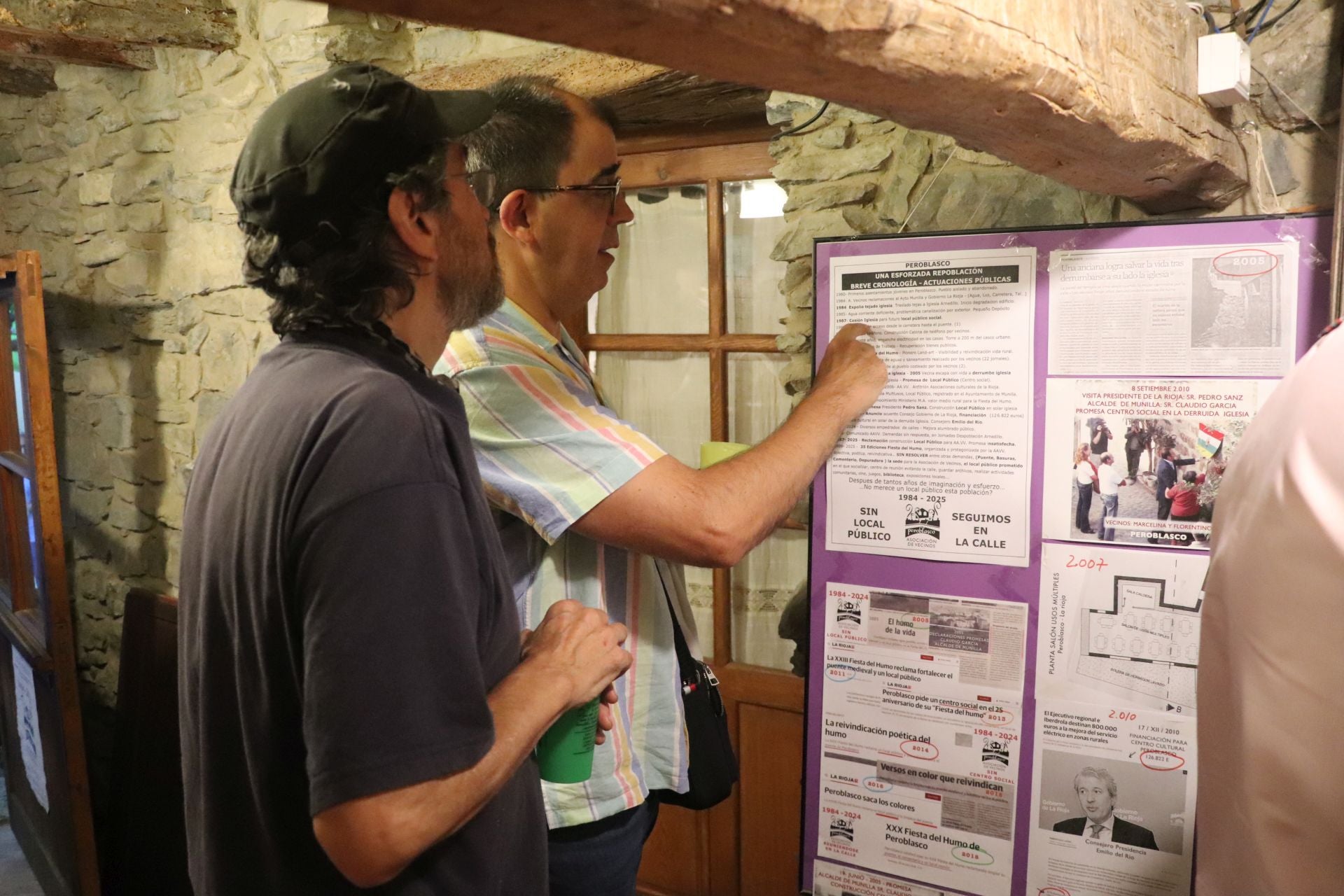 El color de las chimeneas de Peroblasco