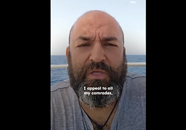 El riojano Sergio Toribio, encarcelado en Israel, inicia una huelga de hambre