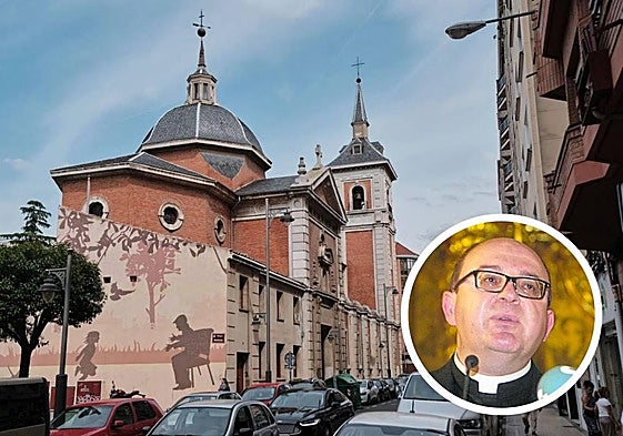 Iglesia de Santa Teresita vista desde la calle Somosierra.