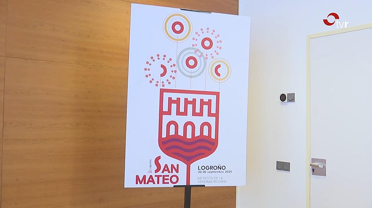 'Logroño brinda en San Mateo', cartel de las fiestas de San Mateo 2025