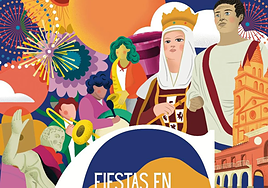 Cartel de las fiestas de Calahorra.