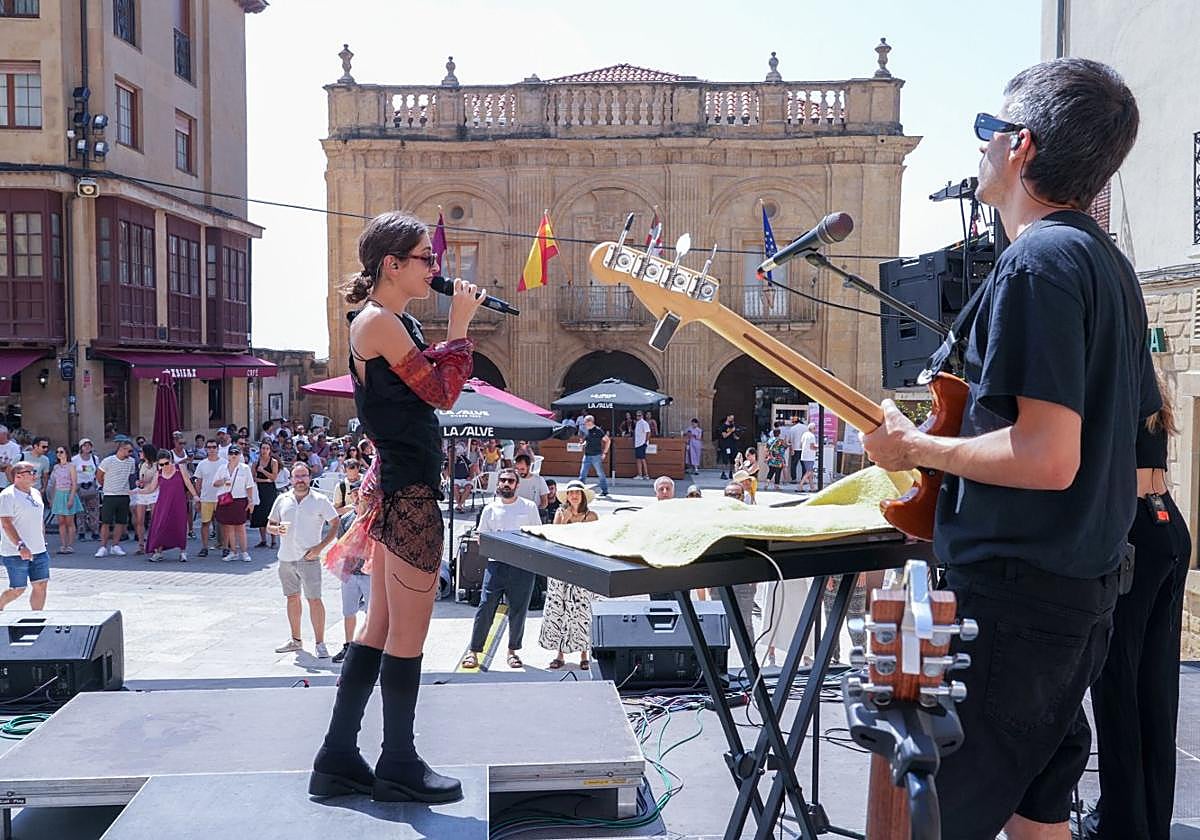 Concierto de María Jaume en Labastida en la última edición del festival.