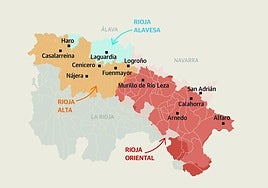 Estos son los municipios de La Rioja Oriental en los que la DOCa ha decidido aplicar recortes extraordinarios