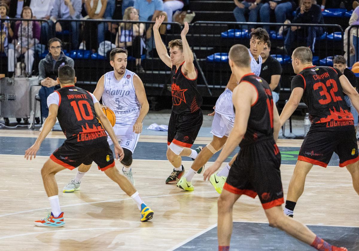 Clavijo y Logrobasket se volverán a ver las caras en el Palacio, esta vez de forma oficial.