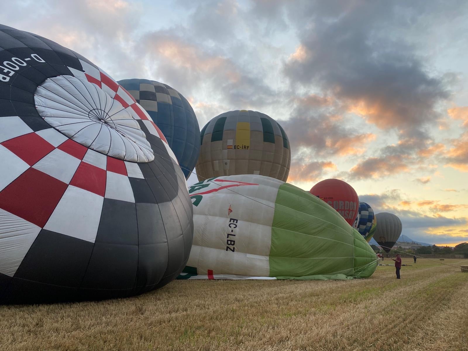 Imagen secundaria 1 - Los globos convierten el cielo de Haro y su comarca en una fiesta