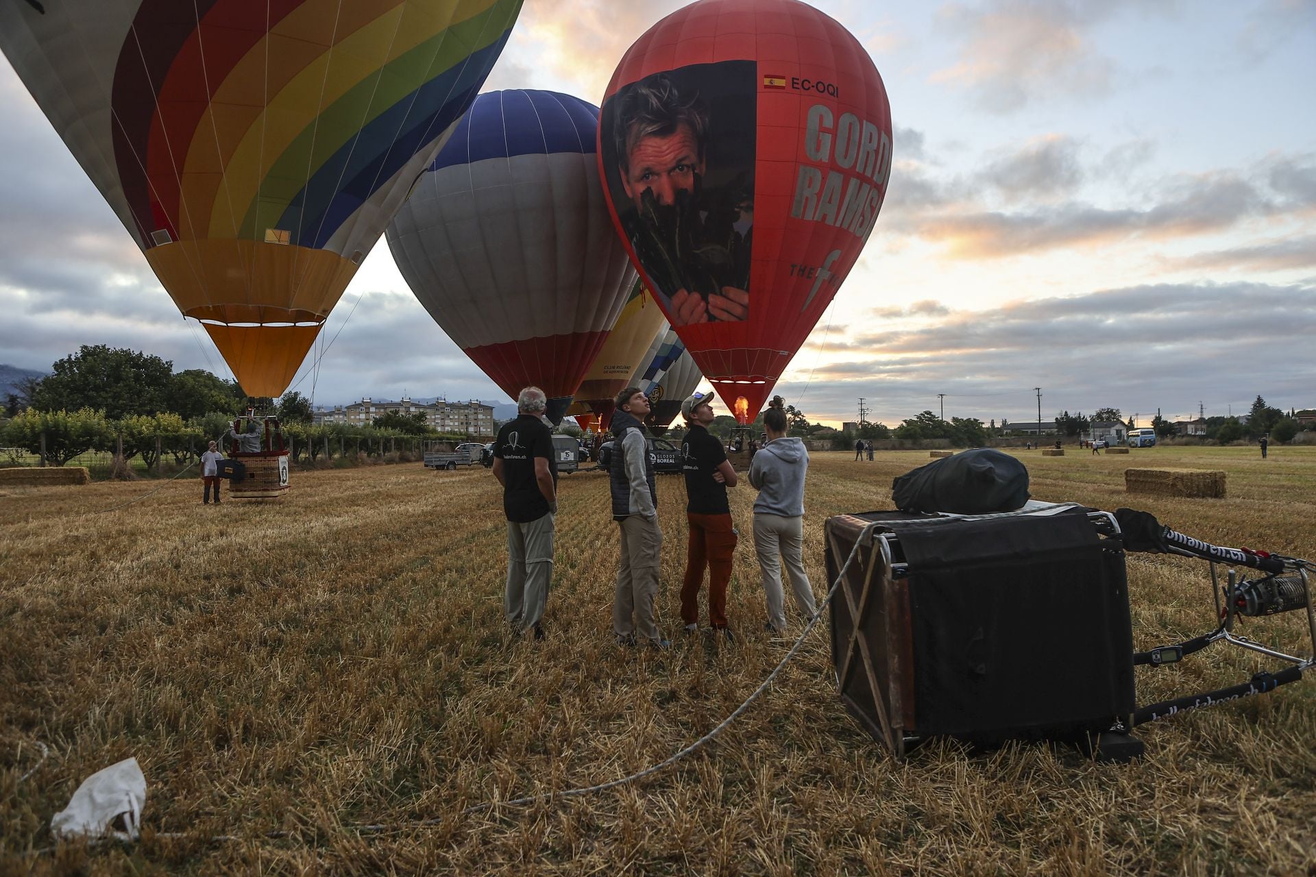 La vuelta a Haro en 26 globos