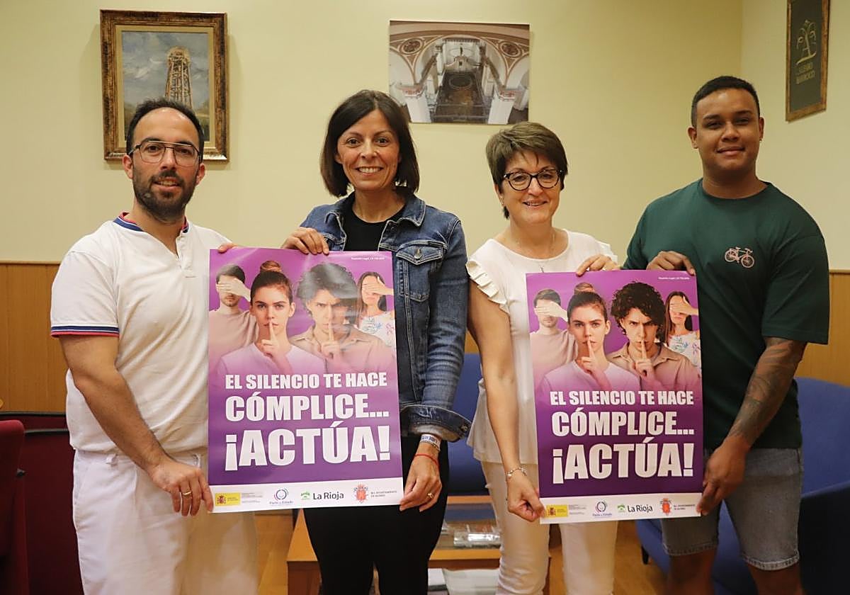 Diversas concejalías se unen para llamar a la población, en especial a los jóvenes, a denunciar cualquier violencia.