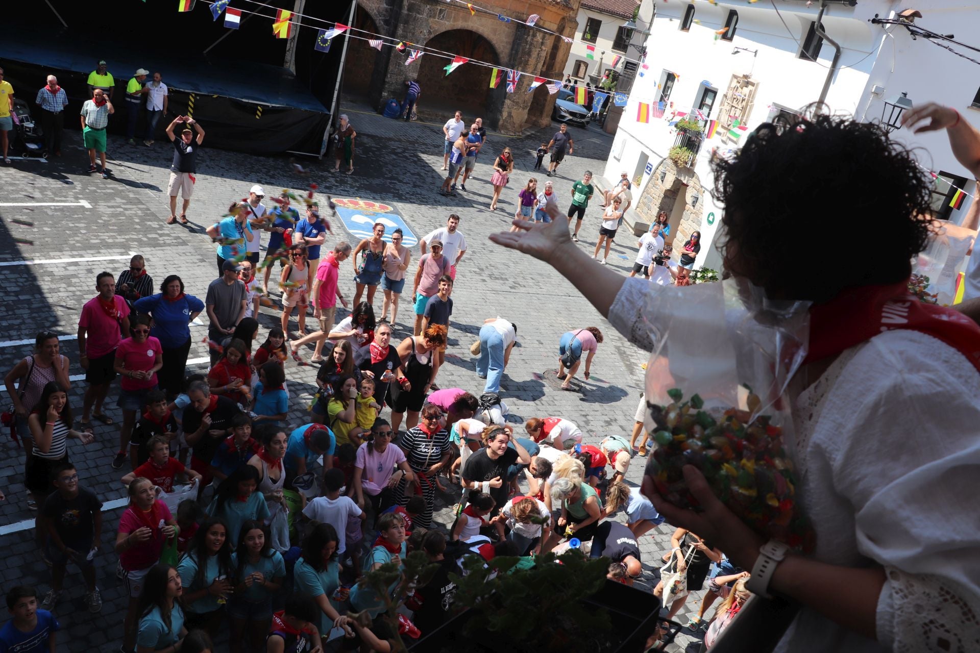 Primer día de las fiestas de Arnedillo