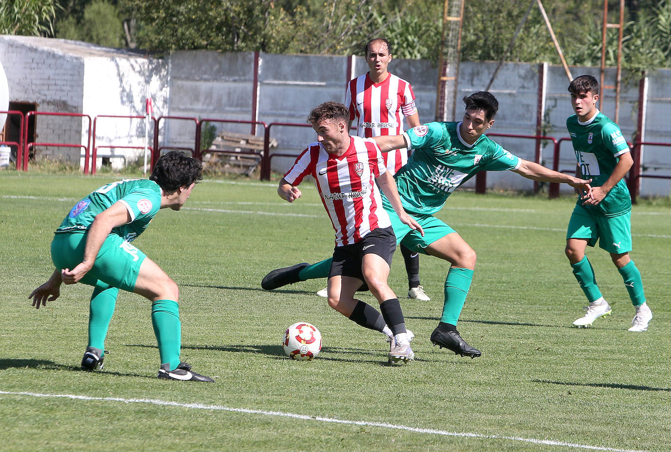 Las imágenes del partido UDL-Náxara
