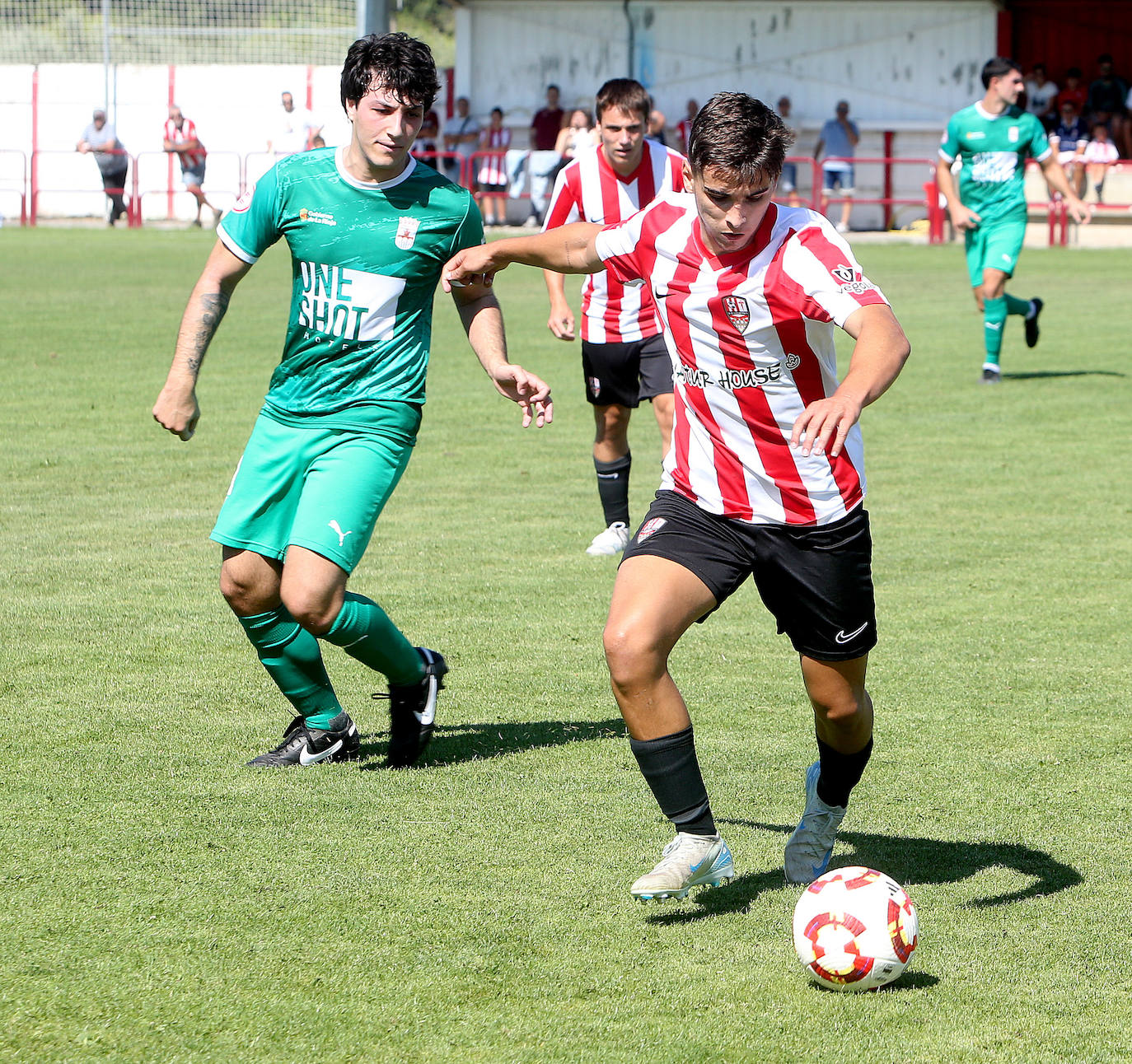 Las imágenes del partido UDL-Náxara