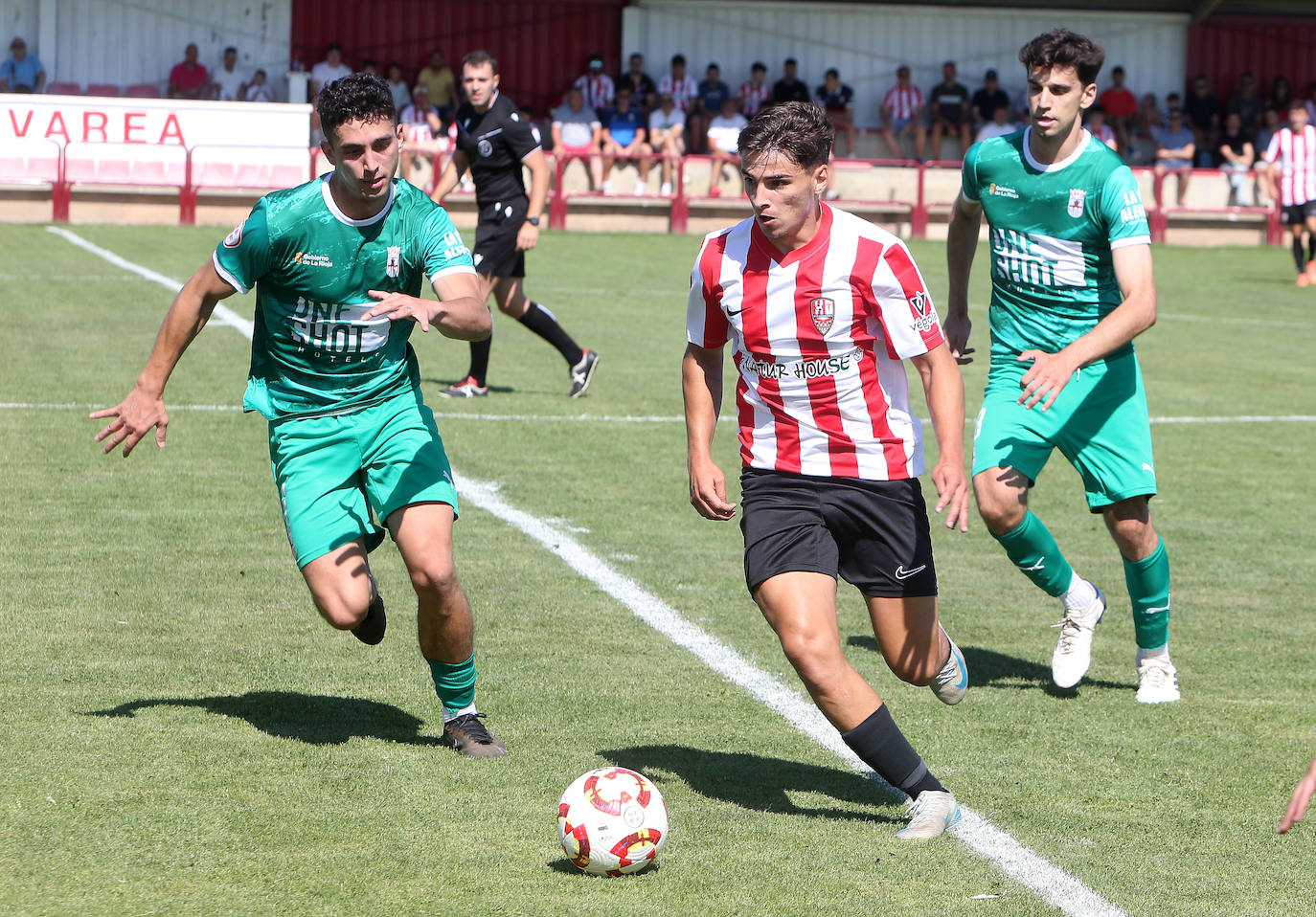 Las imágenes del partido UDL-Náxara