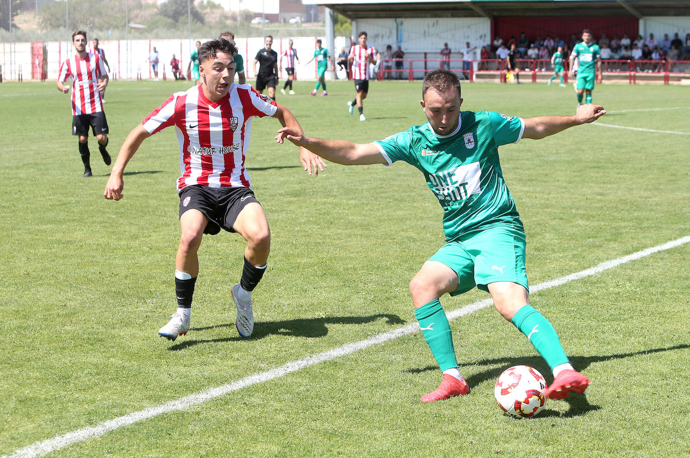 Las imágenes del partido UDL-Náxara