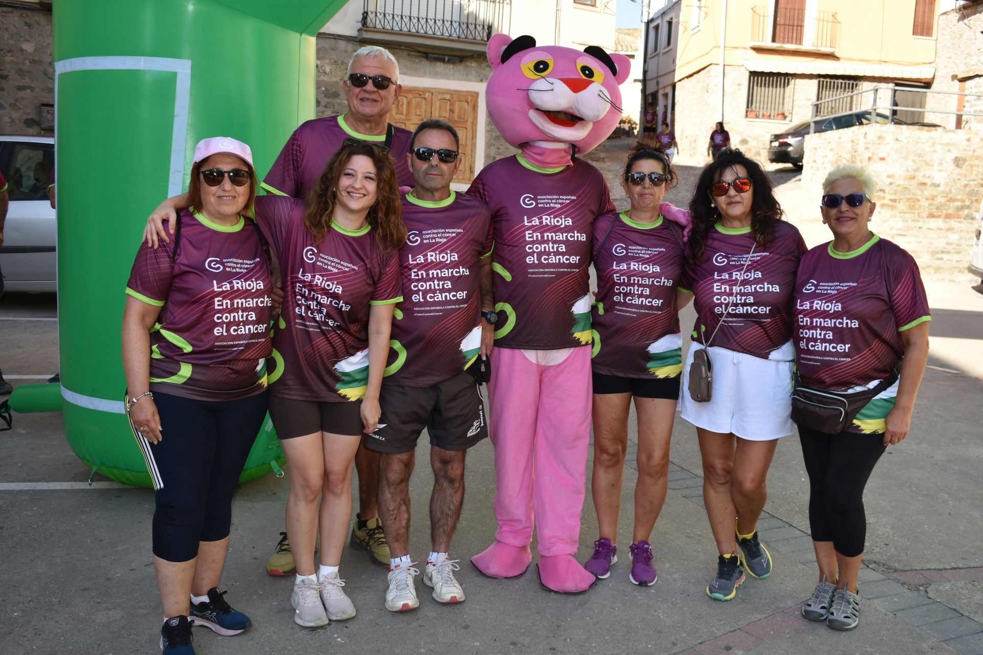 Segunda edición de la marcha contra el cáncer de Cornago
