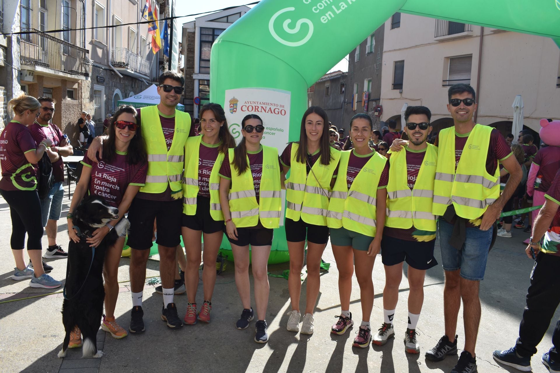 Segunda edición de la marcha contra el cáncer de Cornago