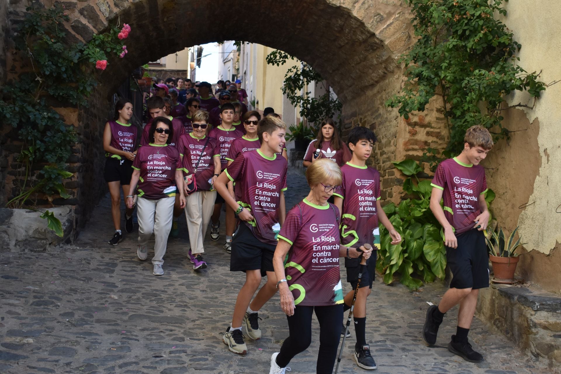 Segunda edición de la marcha contra el cáncer de Cornago