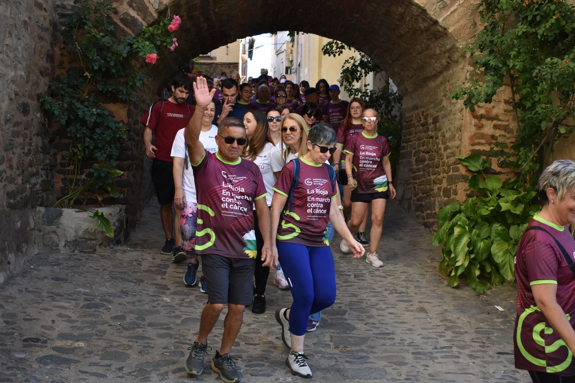 Segunda edición de la marcha contra el cáncer de Cornago