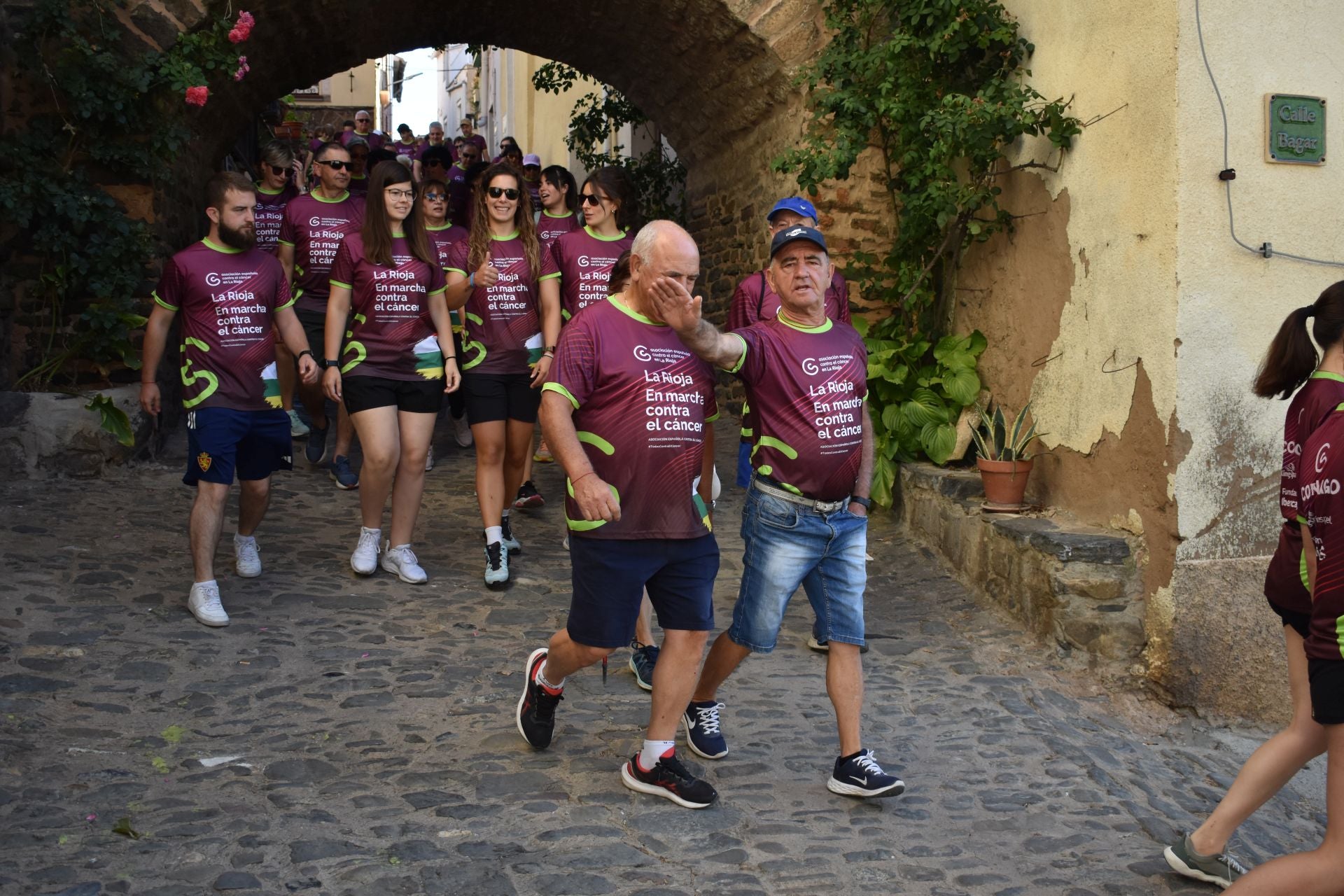 Segunda edición de la marcha contra el cáncer de Cornago