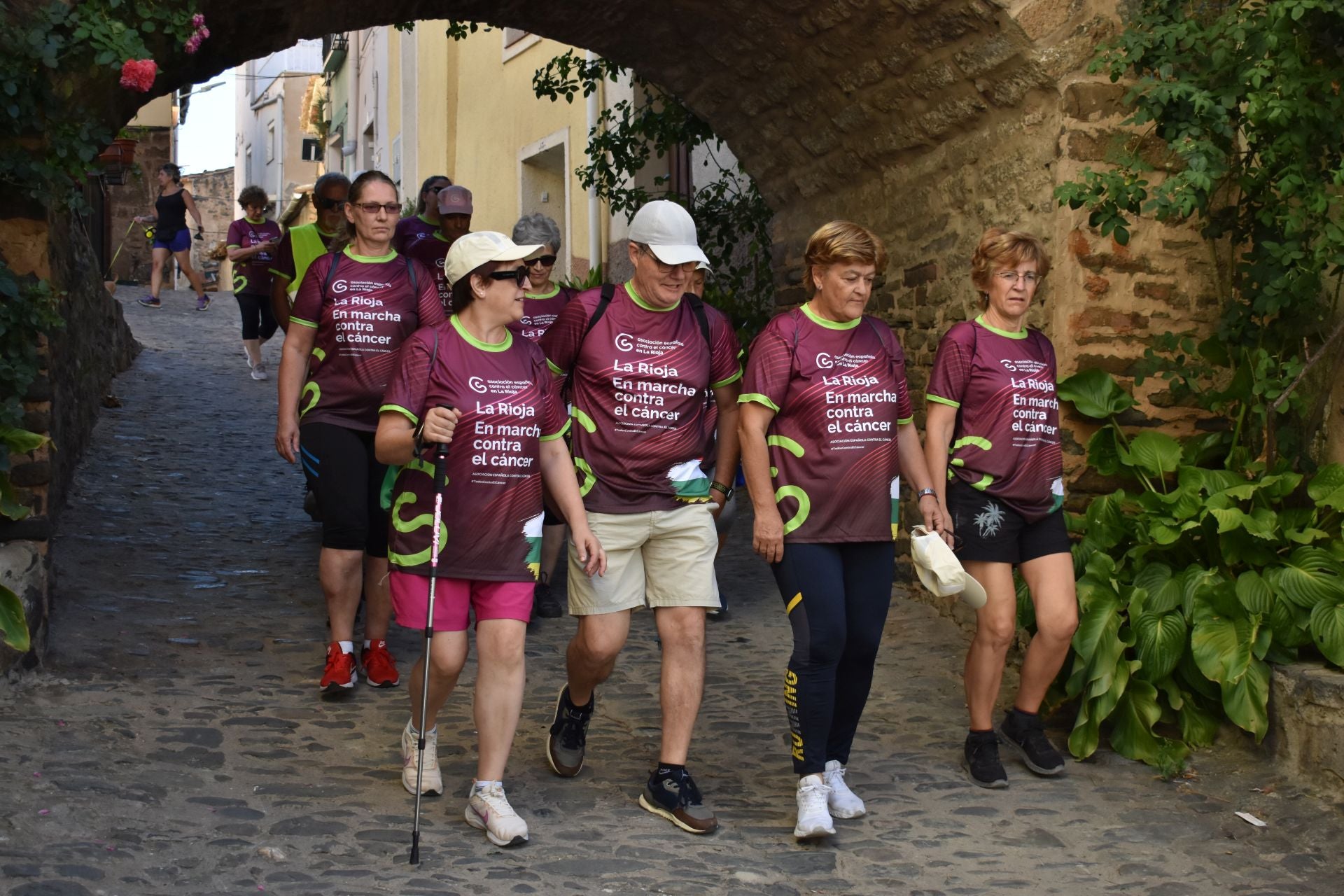 Segunda edición de la marcha contra el cáncer de Cornago