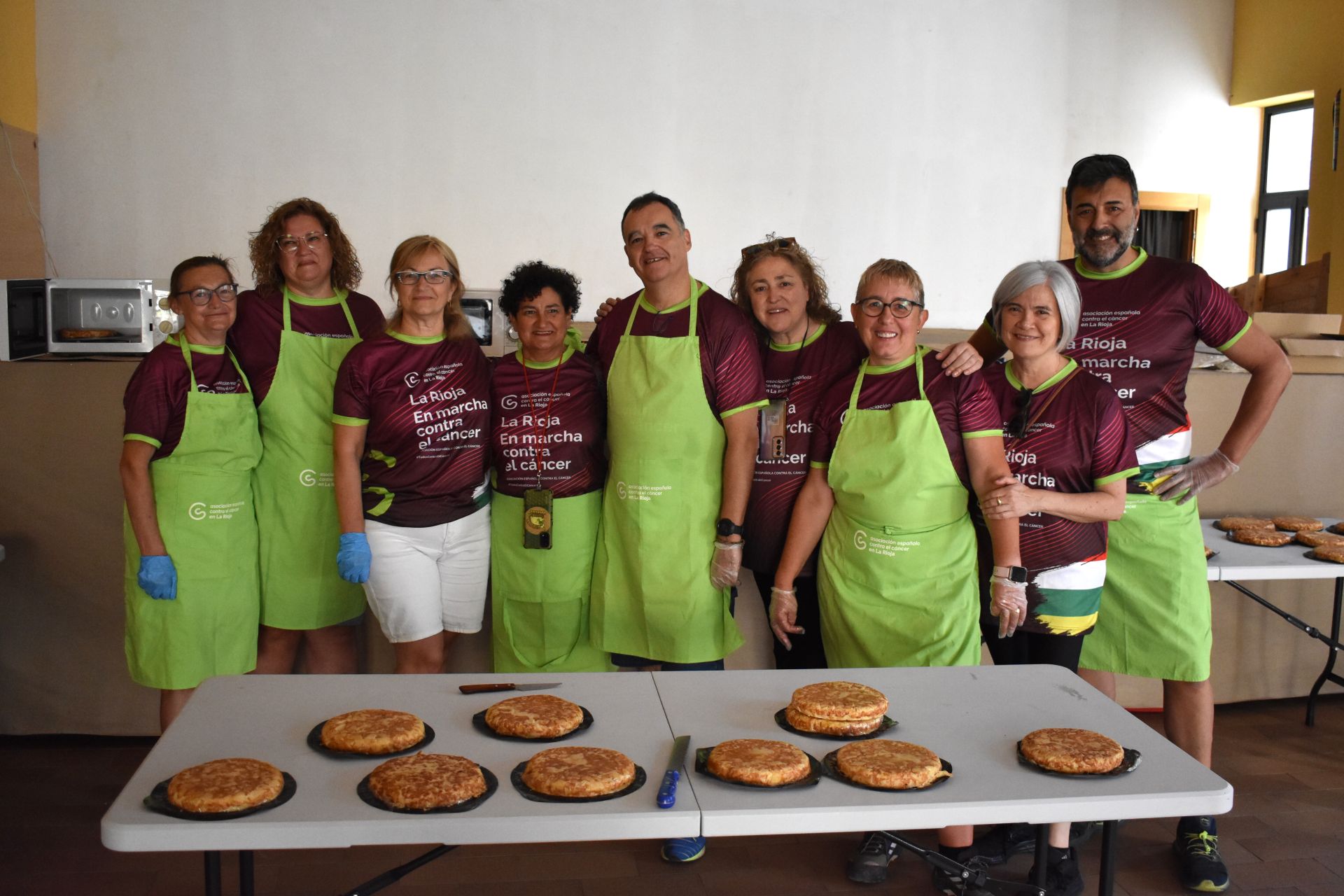 Segunda edición de la marcha contra el cáncer de Cornago