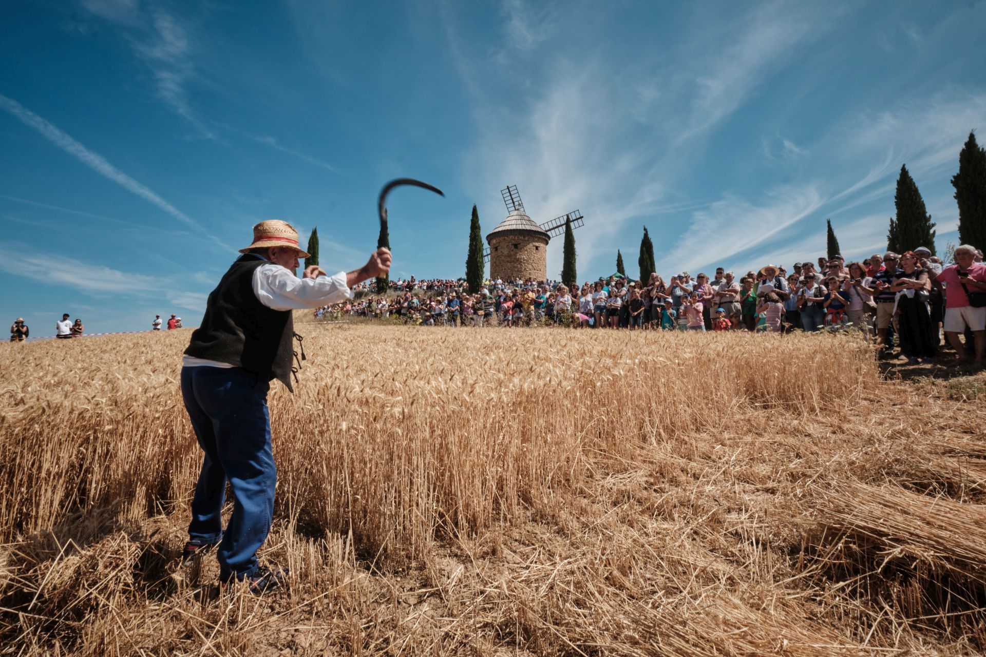 Ocón celebra su tradicional fiesta de la Molienda
