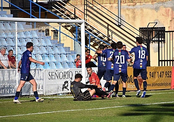 Partido de Tercera disputado a finales de enero.