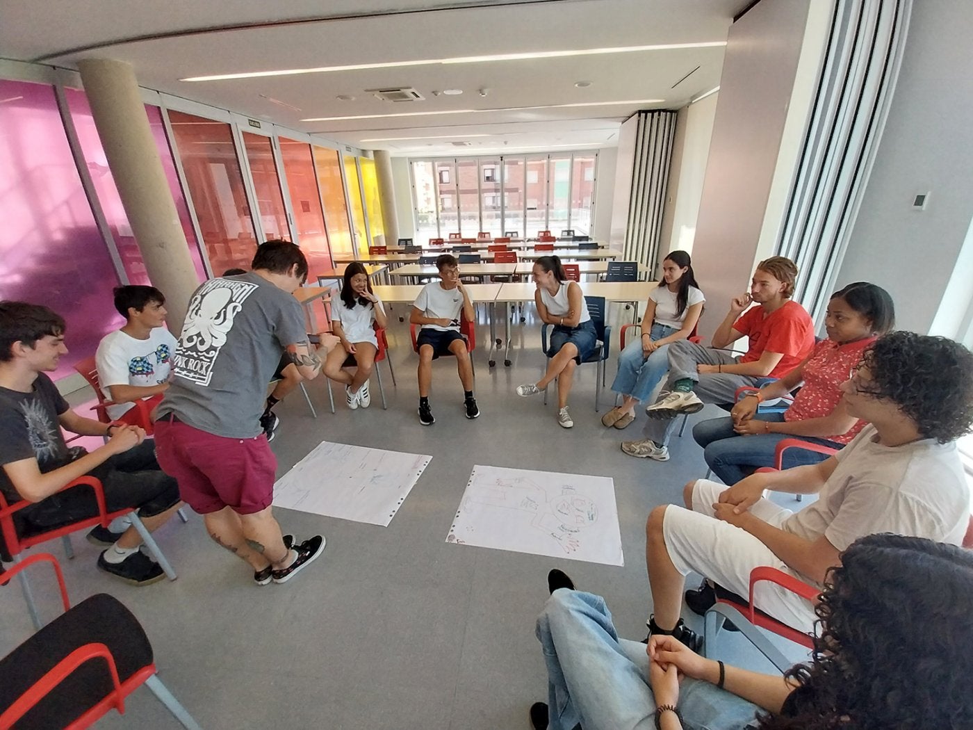 Una reciente actividad de capacitación de Pioneros en Calahorra.