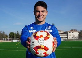 Aitor Pascual, nuevo jugador de la UD Logroñés.