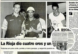 La pelota riojana triunfa en los Juegos Olímpicos