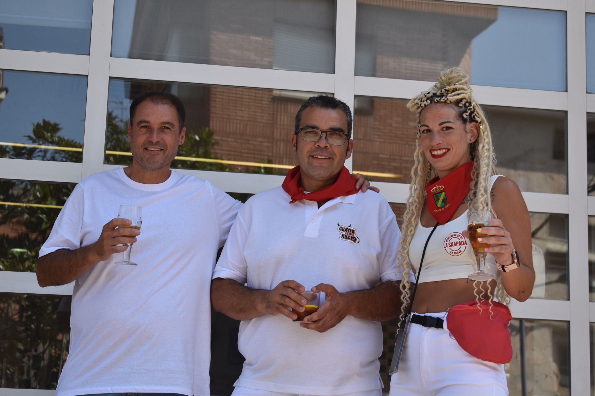 Las imágenes del cohete de las fiestas de Rincón de Soto