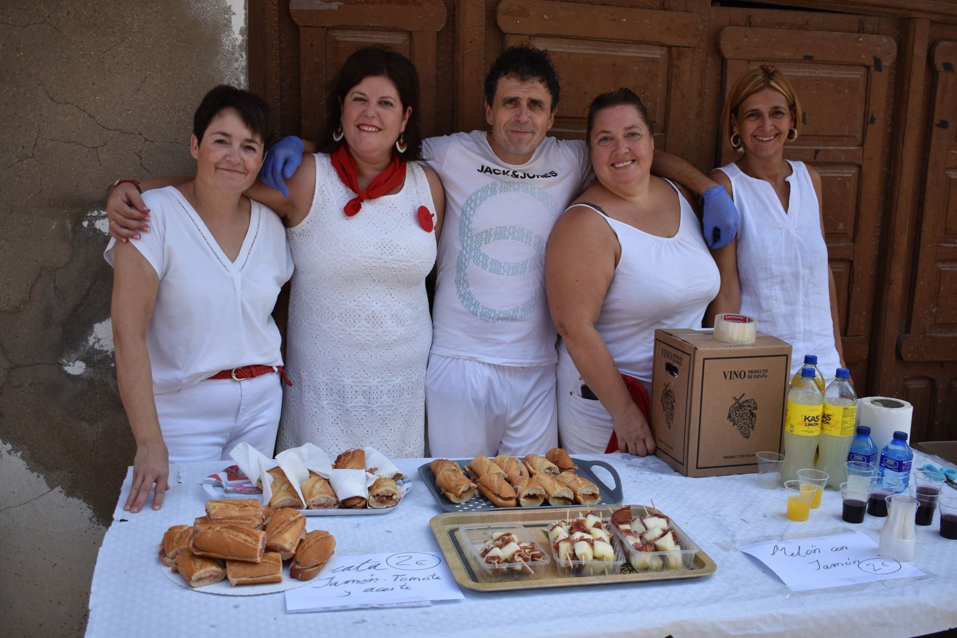 Las imágenes del cohete de las fiestas de Rincón de Soto