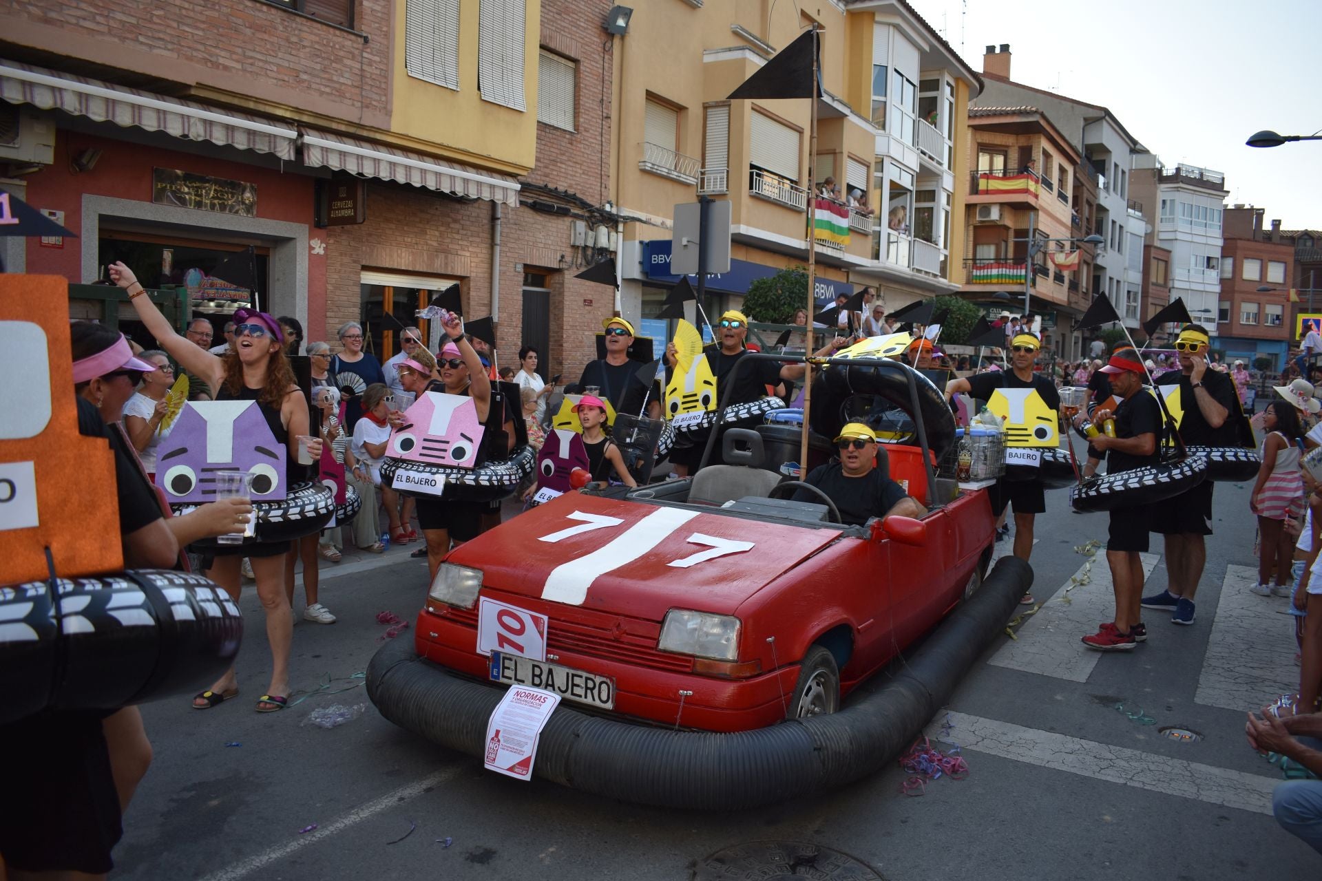 Rincón de Soto disfrutó de las carrozas