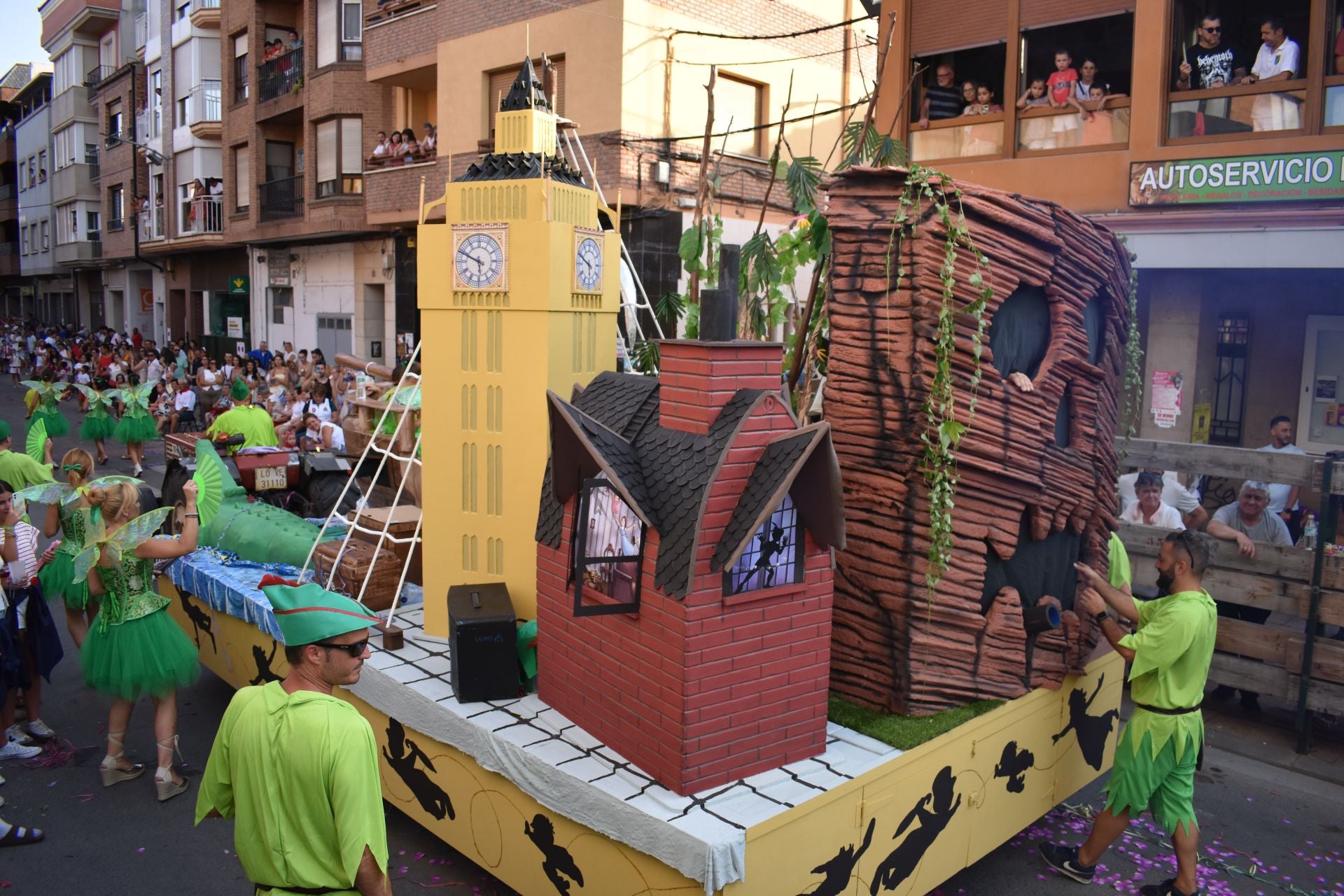 Rincón de Soto disfrutó de las carrozas