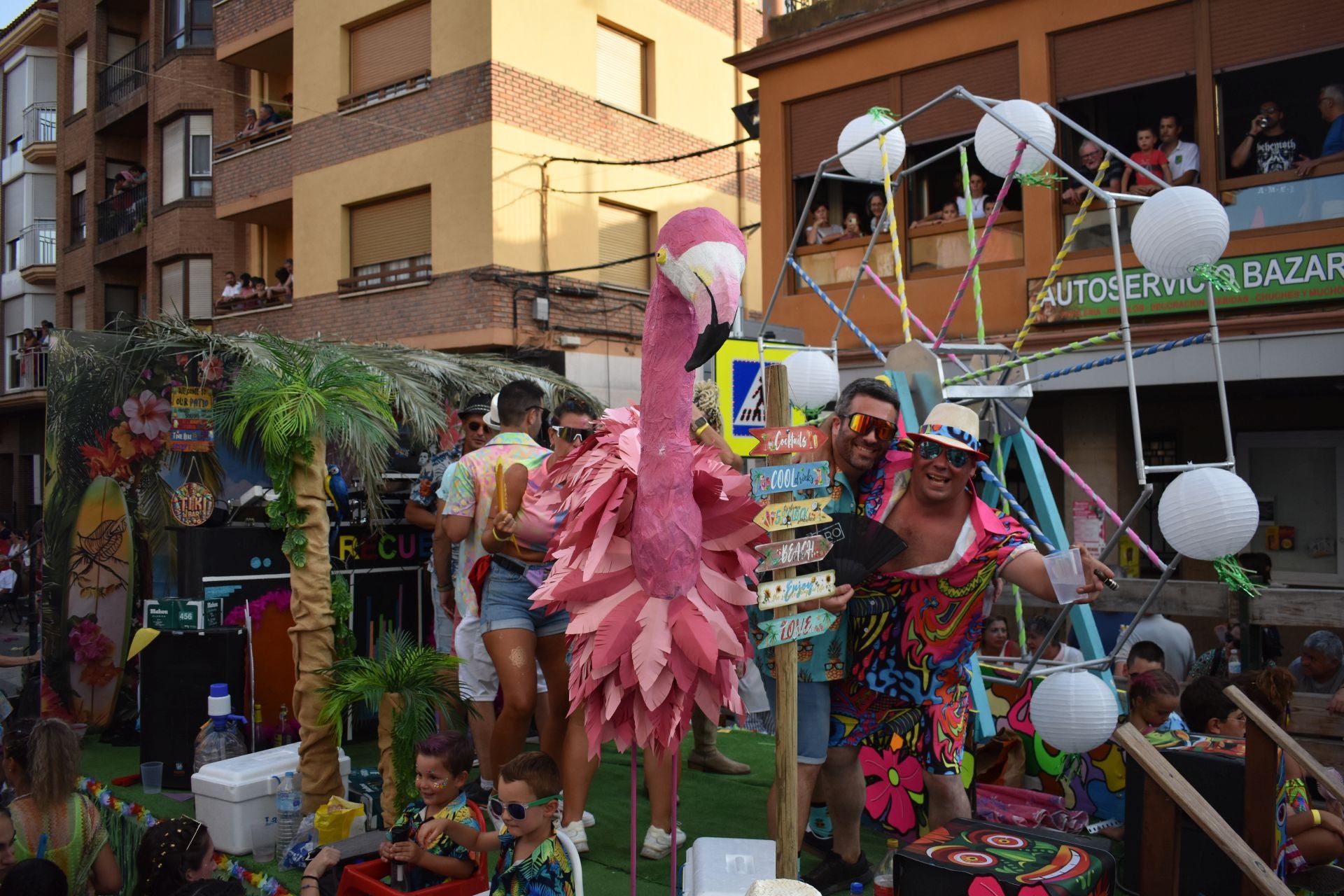 Rincón de Soto disfrutó de las carrozas